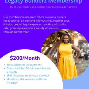 Legacy Builderz Membership
